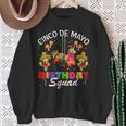 Cinco De Mayo Birthday Squad Pinata Party Family Matching Sweatshirt Gifts for Old Women