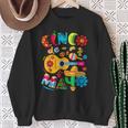 Cinco De Mayo Mexican Taco Guitar Fiesta Cinco De Mayo Sweatshirt Gifts for Old Women
