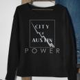 City Of Austin Power Sweatshirt Gifts for Old Women