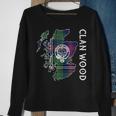 Clan Wood Family Name Surname Reunion Matching Family Tree Sweatshirt Gifts for Old Women