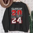 Class Of 2024 Senior 24 High School Graduation Party Sweatshirt Gifts for Old Women