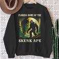 Classic Florida Of The Skunk Ape Cute Animal Pet Monsters Sweatshirt Gifts for Old Women