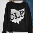 Cle Ohio Cleveland Sweatshirt Gifts for Old Women