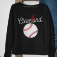 Cleveland Hometown Indian Tribe For Baseball Fans Sweatshirt Gifts for Old Women