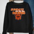 Cleveland Ohio Dawg Sundays Are For The Dawgs Sweatshirt Gifts for Old Women