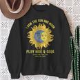 Cleveland Ohio Path Totality Solar Eclipse April 2024 Merch Sweatshirt Gifts for Old Women