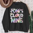 On Cloud Nine Unicorn Donut Birthday 9Th Birthday Sweatshirt Gifts for Old Women