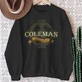 Coleman Irish Surname Coleman Irish Family Name Celtic Cross Sweatshirt Gifts for Old Women