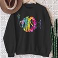 Colorful Phish-Jam Tie-Dye For Fisherman Fish Graphic Sweatshirt Gifts for Old Women