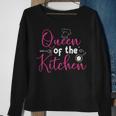 Cooking Queen Kitchen For Chef Culinary Student Sweatshirt Gifts for Old Women