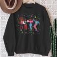 Cool African American 80'S Ns Retro Fashion Disco Culture Sweatshirt Gifts for Old Women