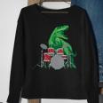 Cool Dinosaur Drummer Best For All Drummers Sweatshirt Gifts for Old Women