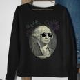 Cool George Washington With Sunglasses4Th July Sweatshirt Gifts for Old Women