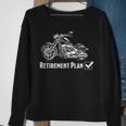 Cool Vintage Co-Worker Chopper Motorcycle Retirement Sweatshirt Gifts for Old Women