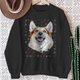 Corgi Lover Ugly Christmas Sweater Christmas Sweatshirt Gifts for Old Women