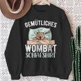 Cosy Wombat Sleep Wombat Sweatshirt Geschenke für alte Frauen