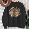 Country’S Cool Again Cowgirl Wildflowers And Wild Horses Sweatshirt Gifts for Old Women