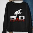 Coyote 50 Race Drag Gt Lx Street Rod Hot Rod Sweatshirt Gifts for Old Women