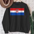 Croatia 2021 Flag Love Soccer Cool Football Fans Support Sweatshirt Gifts for Old Women
