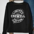 Crowell Surname Family Tree Birthday Reunion Idea Sweatshirt Gifts for Old Women