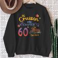 Cruisin' Into 60 Est 1964 60Th Birthday Cruise Cruising Sweatshirt Gifts for Old Women