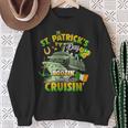 Cruisin And Boozin 2024 St Patrick Day Matching Family Sweatshirt Gifts for Old Women
