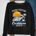 Cruisin Together Caribbean Cruise 2024 Family Vacation Sweatshirt Gifts for Old Women