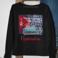 Cuba Havana Cuba Flag Black Sweatshirt Geschenke für alte Frauen