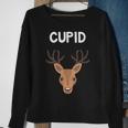 Cupid Santa Reindeer Matching Family Group Christmas Pajamas Sweatshirt Gifts for Old Women