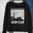 Cute Fancy Alcatraz Penitentiary Swim Team Sweatshirt Gifts for Old Women