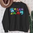 Cute Geometry Video Game Graphic Birthday Sweatshirt Gifts for Old Women