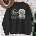 Cute Maltese Dog Graphic Sweatshirt Geschenke für alte Frauen