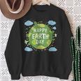Cute Planet Earth Saying Happy Earth Day 2024 Sweatshirt Gifts for Old Women