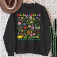 Cute We All Thrive Under Different Conditions Neurodiversity Sweatshirt Gifts for Old Women