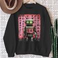 Cyberpunk Japanese Cyborg Futuristic Robot Sweatshirt Gifts for Old Women