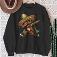 Dabbing Mexican Poncho Cinco De Mayo Cinco De Mayo Sweatshirt Gifts for Old Women