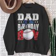 Dad Baseball Birthday Boy Family Baller B-Day Party Sweatshirt Gifts for Old Women