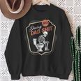 Dad Memes Doing Dad Shit Father's Day Skeleton Sweatshirt Gifts for Old Women