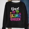 Dad Of The Slime Queen Bday Family Slime Crown Birthday Girl Sweatshirt Gifts for Old Women