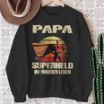 Dad Superhero Im Wahren Leben Dad Father Sweatshirt Geschenke für alte Frauen