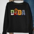 Dada Birthday Boy Western Rodeo Family Party Decorations Sweatshirt Gifts for Old Women