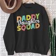 Daddy Daughter Squad Dad Daughters Matching Father Daughter Sweatshirt Gifts for Old Women