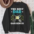 Damen Gärtner Papa Besterater Im Garten Mit-Ausschnitt Sweatshirt Geschenke für alte Frauen