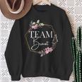 Damen Team Braut Junggesellenabschied Dezent Herz Jga Bride To Be Sweatshirt Geschenke für alte Frauen