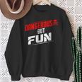 Dangerous But Fun Adventure Seeker Hilarious Sweatshirt Gifts for Old Women