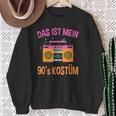 Das Ist Mein 90Er Jahre Costume Sweatshirt Geschenke für alte Frauen