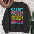 Das Ist Mein 90S Kostüm Motto Party Retro 90S Sweatshirt Geschenke für alte Frauen