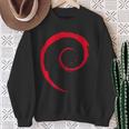 Debian Spiral Logo Os Open Source Pour Les Amoureux De Linux Sweater e Cadeaux pour les femmes âgées