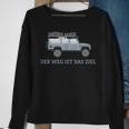 Defender Roof Tent Offroad 4X4 Travel Vehicle Sweatshirt Geschenke für alte Frauen