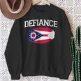 Defiance Oh Ohio Flagge Vintage Usa Sport Herren Damen Sweatshirt Geschenke für alte Frauen